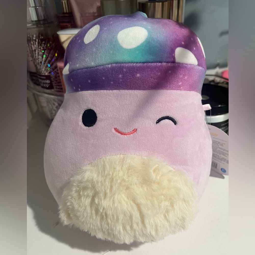 Small mushroom Squishmallow Brand new